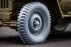 ScaleX WW 35001S U.S WiLLYSMB Sagged wheel set (Universal) 1/35